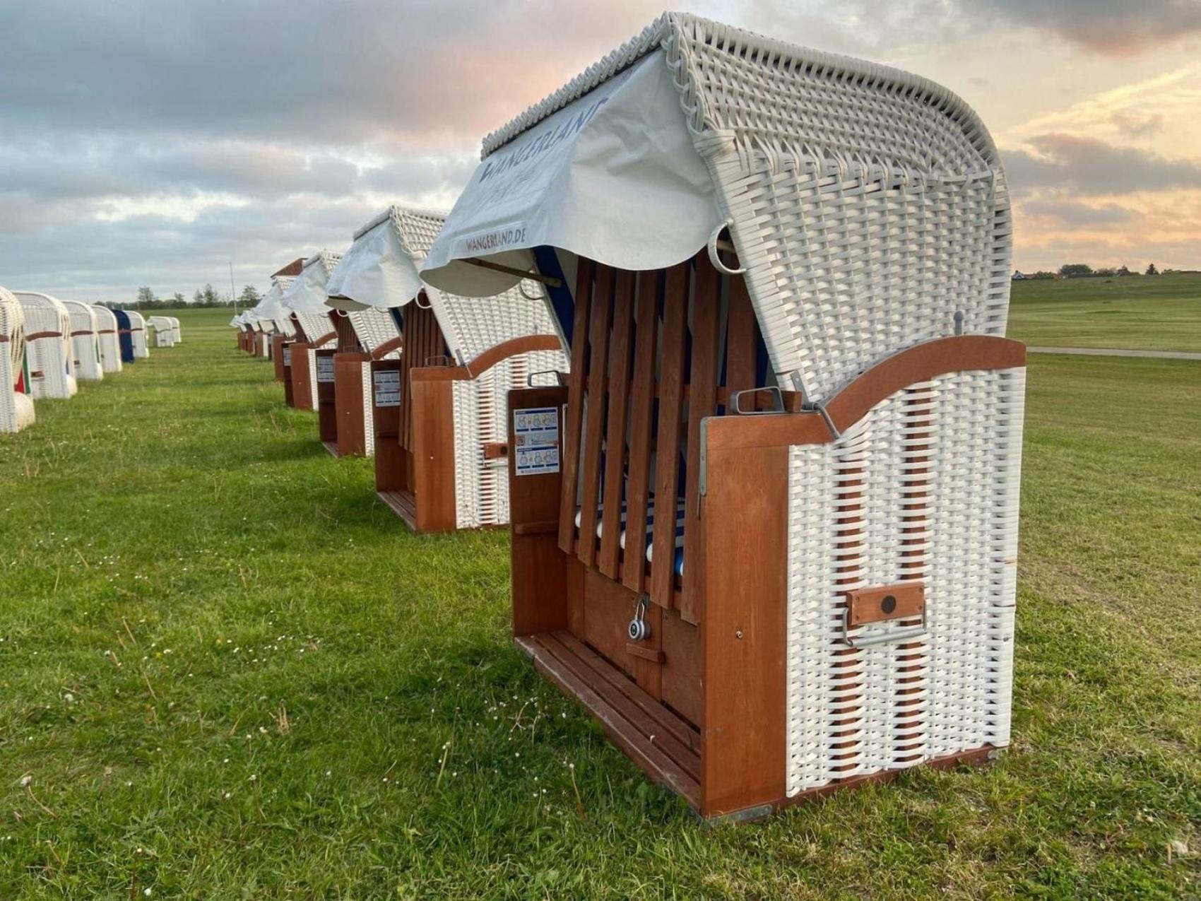 Ferien Im Wangerland - Haus Wiesenweg - Apartment 2 1Og Horumersiel Zewnętrze zdjęcie